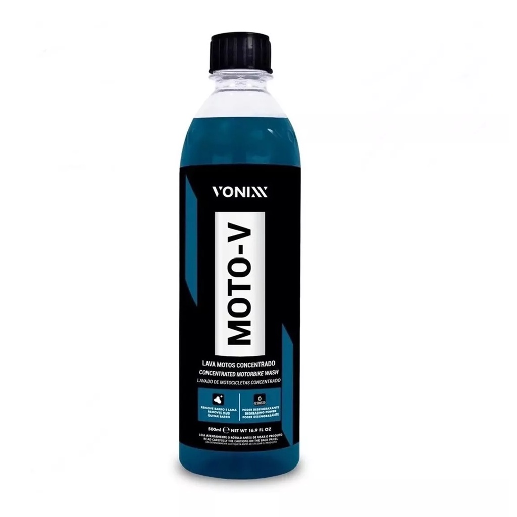Moto-v Shampoo Desengraxante Para Lavar Motos Vonixx 500ML