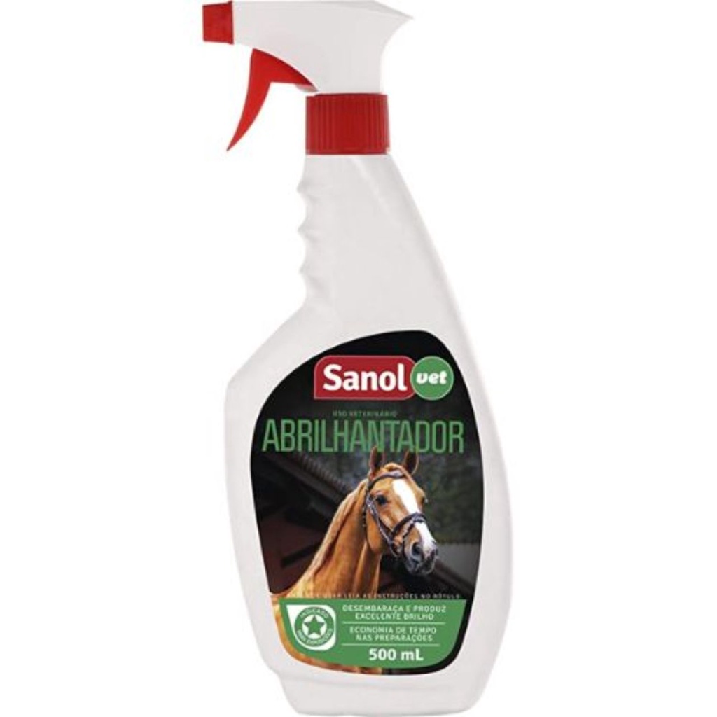 Abrilhantador Para Pêlo De Cavalo 500 ml - Sanol Dog em Oferta na Shopee