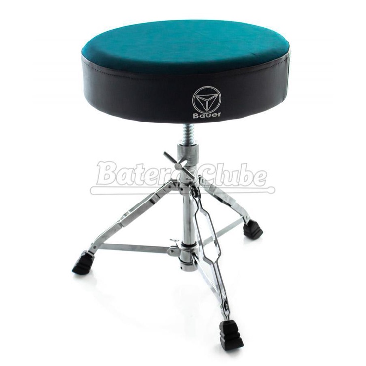 Banco Bauer by Torelli Confort Series BAB43 Verde com Assento Extra Grande e Super Confortável
