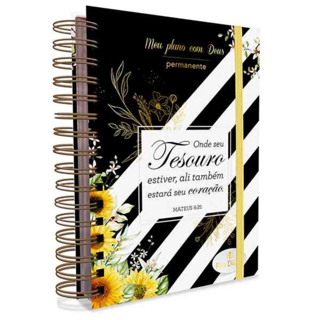 Meu Plano Com Deus Tesouro | Planner Devocional Capa Dura