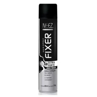 Fixador De Cabelo em Spray Extra Forte 24h Jato Seco Neez