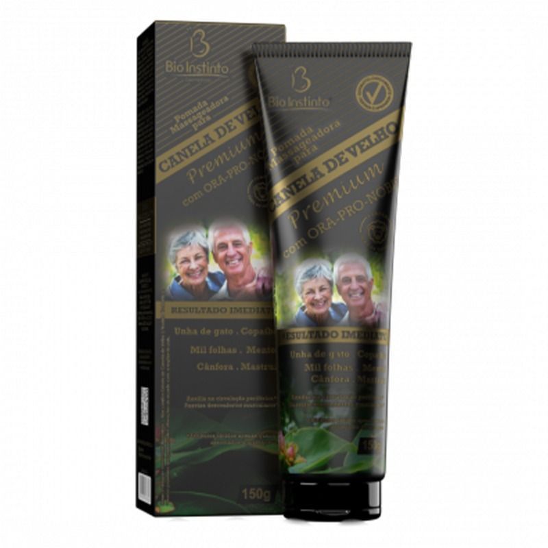 Pomada Canela de Velho com Ora-Pro-Nóbis Bio Instinto 150g