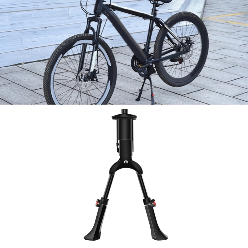 KIN Bicicleta Kick Stands Mountain Bike Perna Para 24-29 Polegada Bipé Dupla