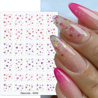 Autocolantes Linha Geométrica Floral De Prego Em 3D De Folha De Ouro Manicure Maple Leaf Autumn Decals
