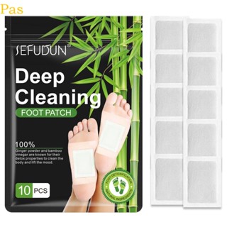 Pas Detox Pads Desintoxicante Adesivos Para Os Pés Vinagre De Bambu Toxinas De Ervas Naturais De Limpeza Do Sono Melhoram