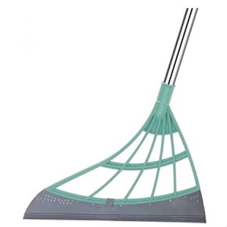 Mop 123útil Vassoura Mágica Rodo Tira Pelo Limpa Vidro Seca Bem Silicone Verde-claro