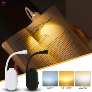 DREAMFOREST USB Charging Mini LED Eye Protection Book Luz Nocturna Com Clip-On Ajustável Lâmpada De Mesa De Estudo Recarregável Para Viagens Q1V9