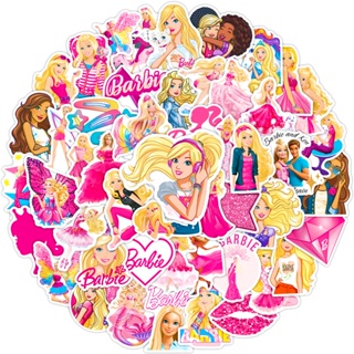 50PCS Barbie Princess Adesivos De Grafite À Prova D'água Para Capacete Lápis De Bicicleta Decalques LanLanStickersWorld em Oferta na Shopee