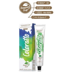3 Unidades Coloração Coloratto Sem Amônia 60g - Beauty