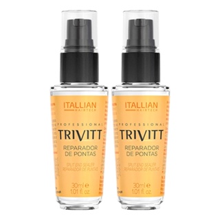 2 Oleo Reparador De Pontas Trivitt Itallian Hairtech em Oferta na Shopee