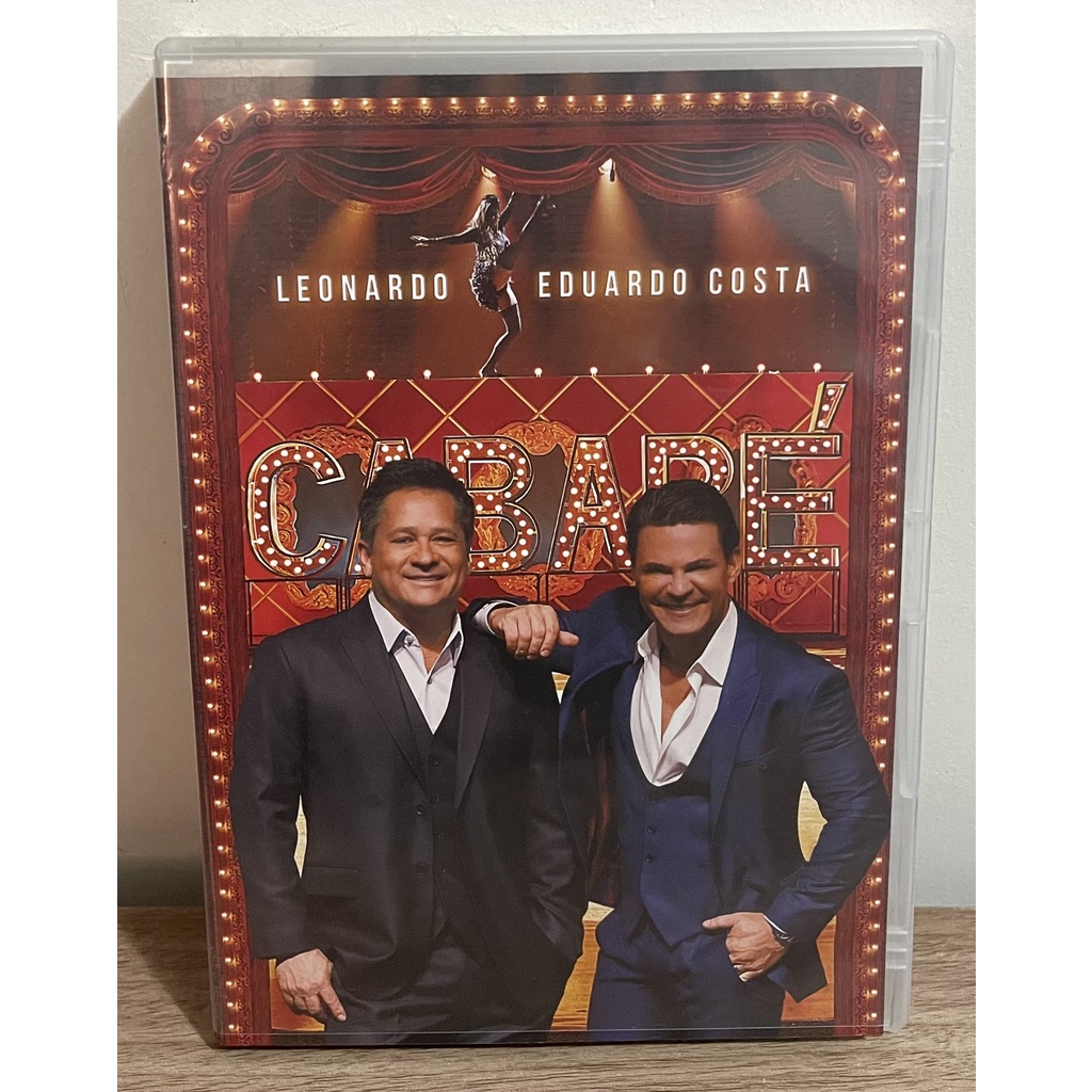 DVD - Leonardo e Eduardo Costa - Cabaré