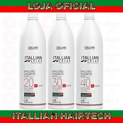 Itallian Color 3 Unidades Oxidante 20, 30, 40 Volumes