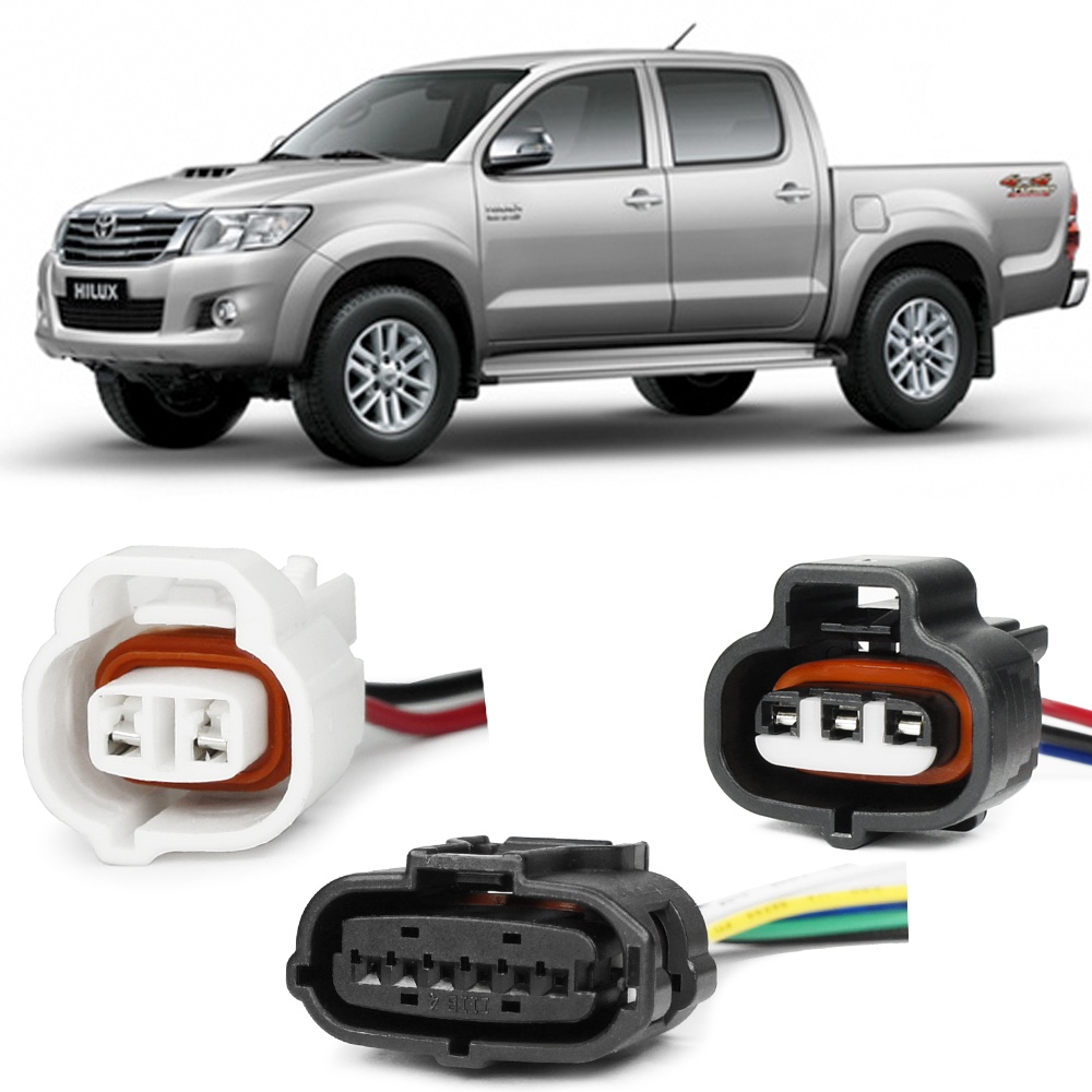 Plug Sensor Map Válvula Turbina Hilux 3.0 Diesel 2005 a 2012