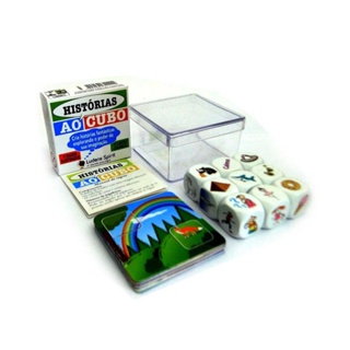 Jogo de Dados e Cartas Histórias Ao Cubo Ludens Spirit em Oferta na Shopee