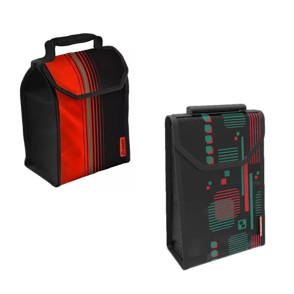 Lancheira Térmica Bolsa 4,2l Vermelha Soprano Lanche
