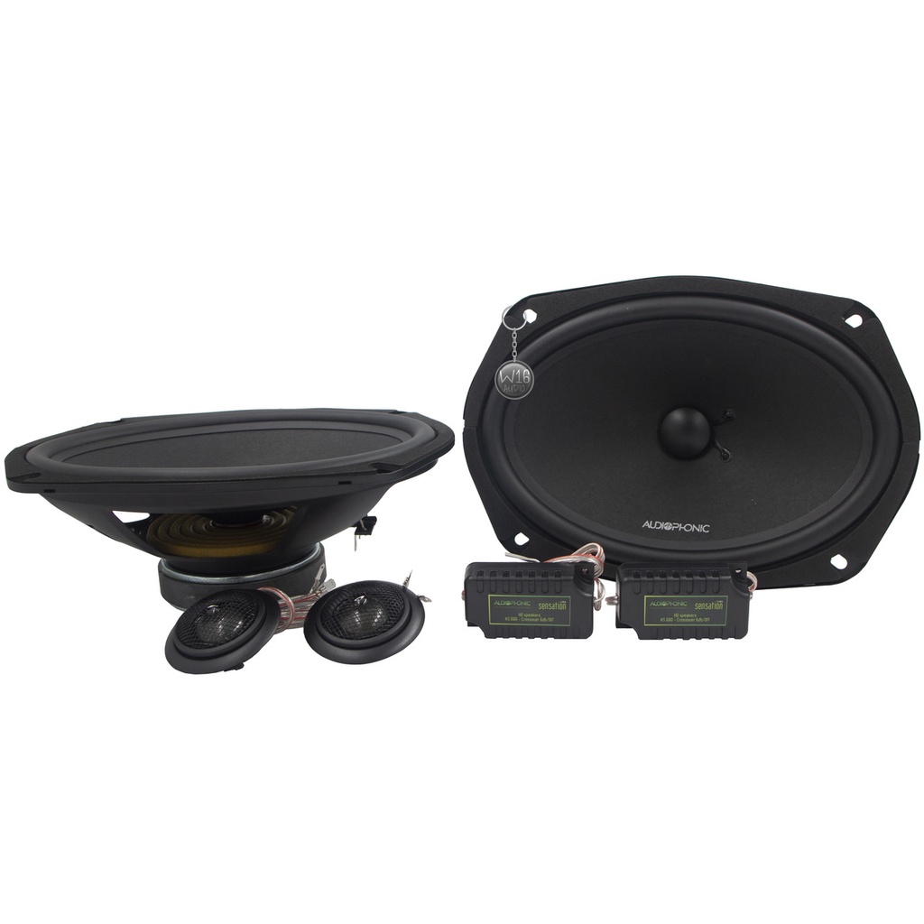 Kit 2 Vias Audiophonic Sensation Ks 690 ( 6x9 Polegadas / 160w ) em Oferta na Shopee