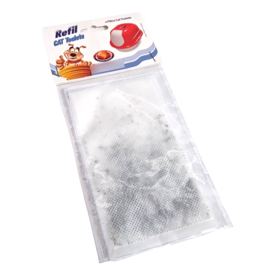 Refil Furacao Pet Filtro Carvão Ativado Cat Toalete Promoção  