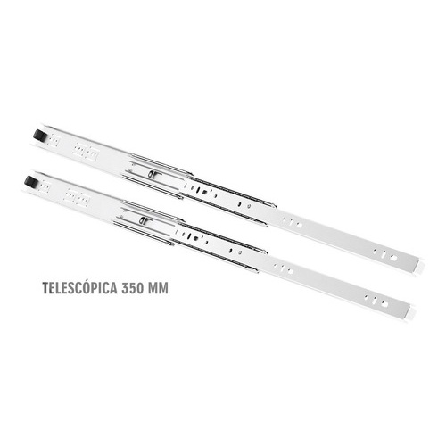 Trilho Telescópico 350mm em Oferta na Shopee