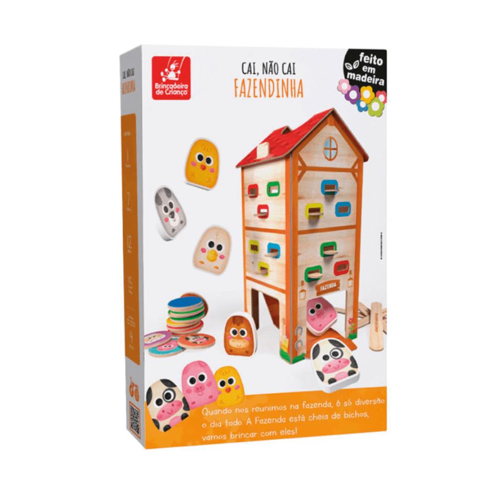 Cai Não Cai Fazendinha - Brincadeira de Criança em Oferta na Shopee