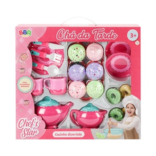 Conjunto Chá da Tarde - BBR Toys em Oferta na Shopee