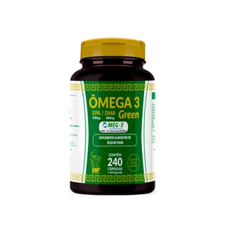 Omega 3 1000mg Green Hf Suplements 240 Caps