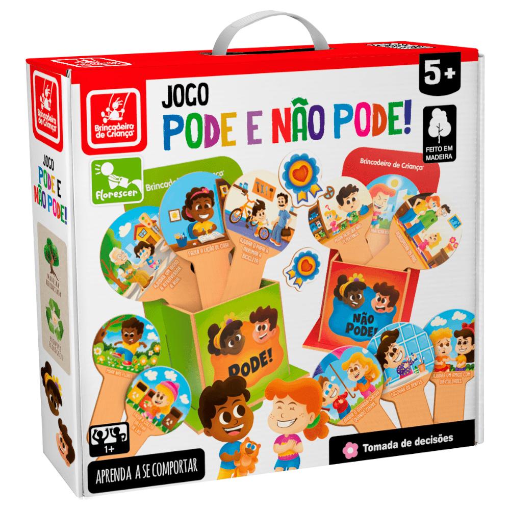 Jogo Pode e Não Pode! - Brincadeira de Criança em Oferta na Shopee