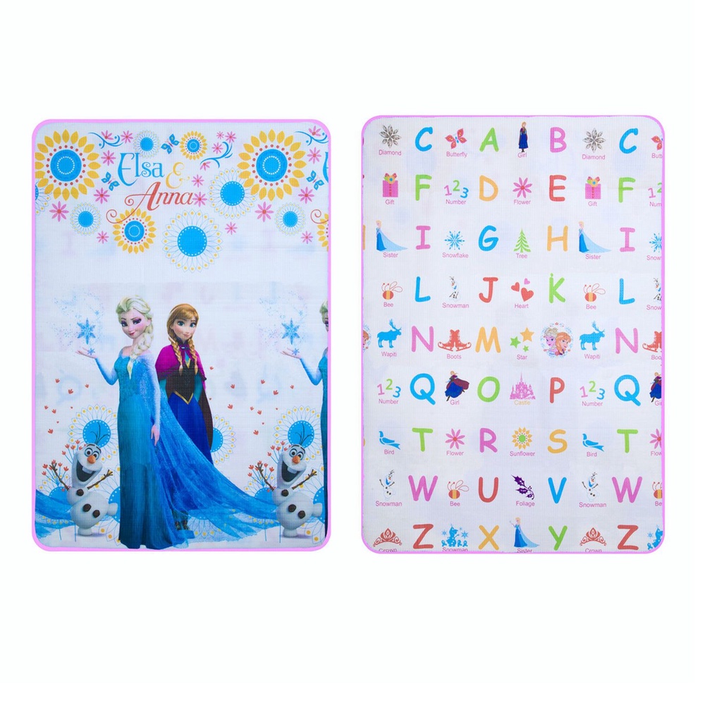 Tapete Frozen Disney Dupla Face Trip 120x180cm Jolitex