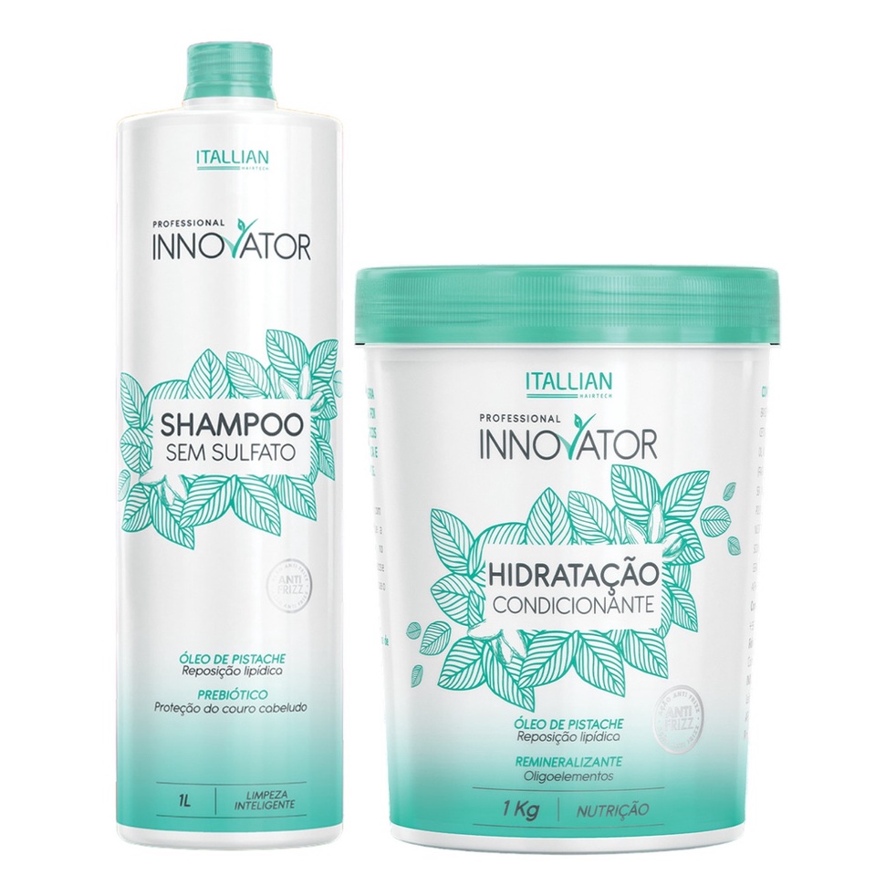 Innovator Shampoo 1L + Máscara Hidratação 1 Kg - Linha Nutrição em Oferta na Shopee