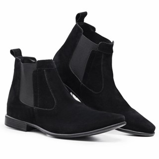 BOTA CHELSEA MASCULINA PRETA