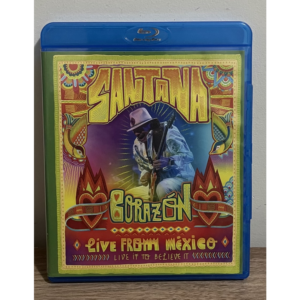 Blu Ray - Santana - Corazón - Live From México (Blu RAy + CD)