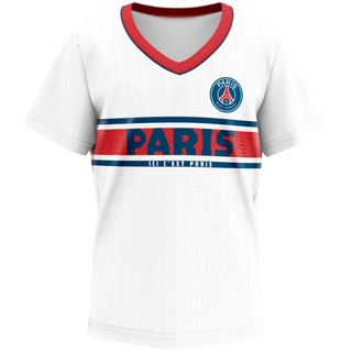 Camiseta PSG Paris Saint Germain Wit Infantil em Oferta na Shopee