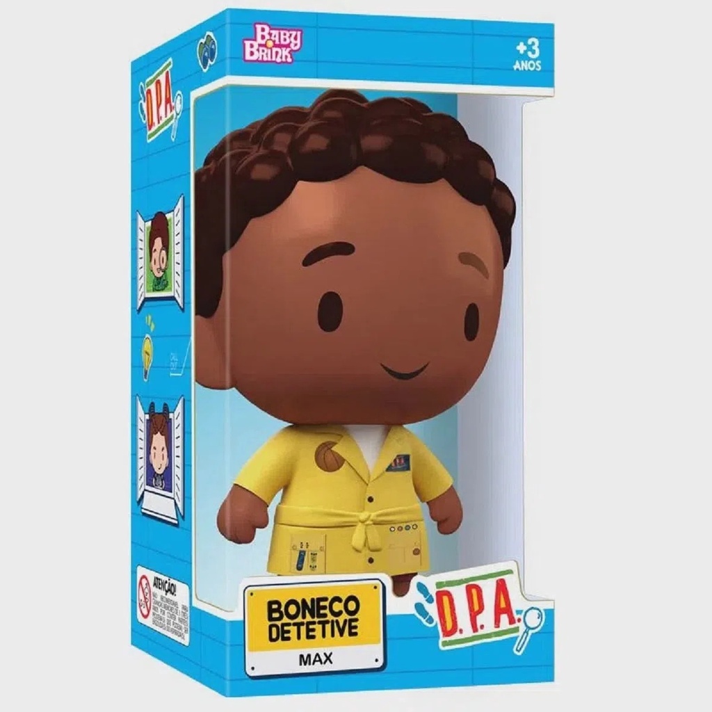 Boneco Max Vinil Detetives Do Prédio Azul Dpa - Rosita