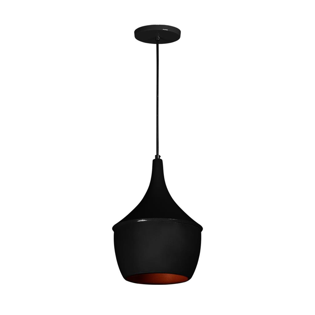 PENDENTE CAPADOCIA TOM DIXON PRETO/COBRE - DICOMPEL BRILLARE