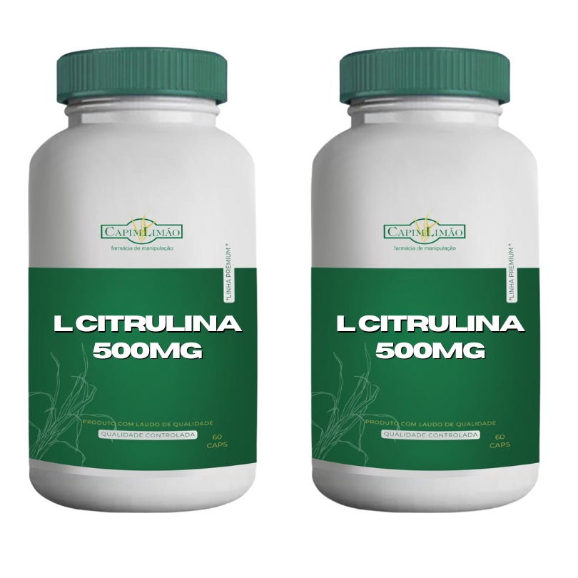 L Citrulina 500mg 120 cápsulas