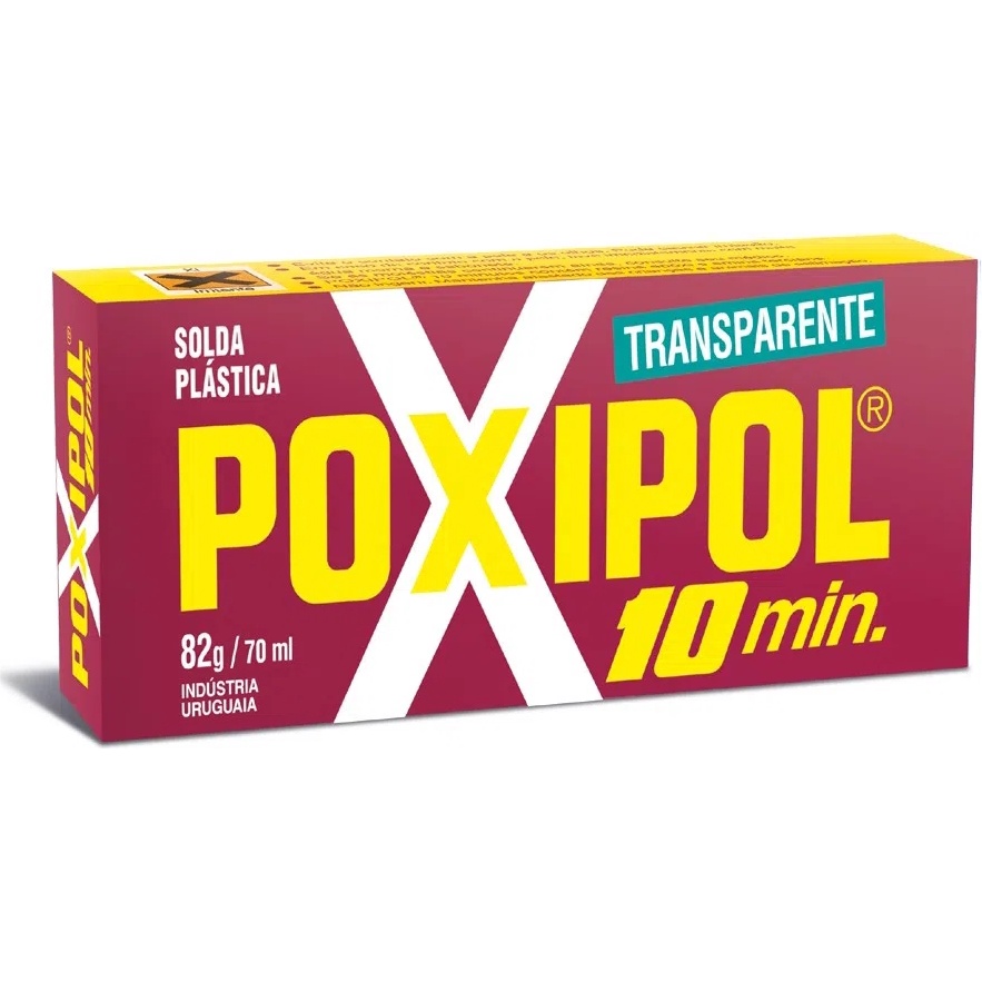 Cola Epoxi 16gr Transparente - Poxipol