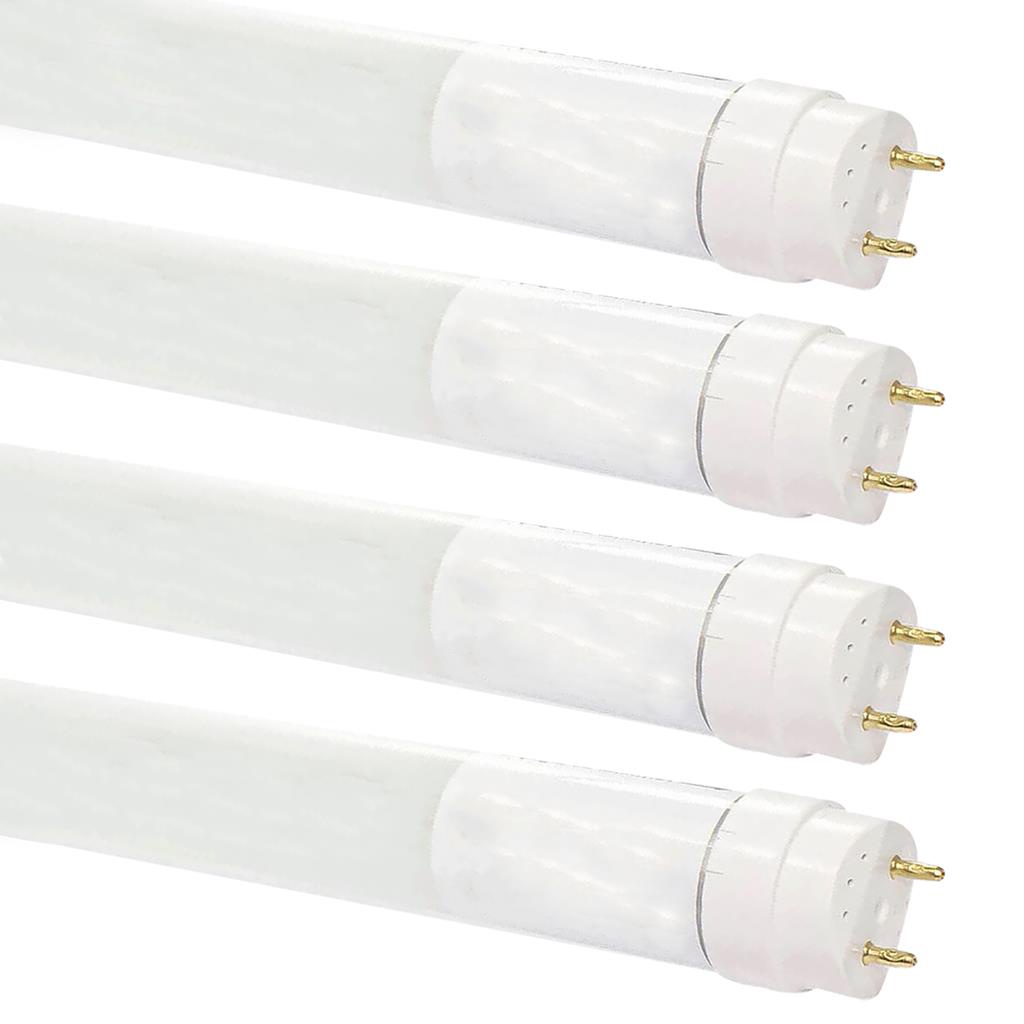 Kit 4 Lampadas Led Tubular T8 18W Bivolt G13 6500K Branca em Oferta na Shopee