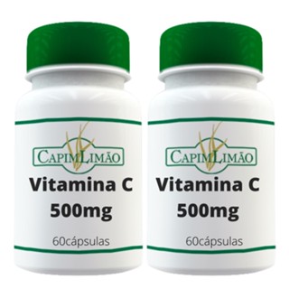 Vitamina C 500mg 120 cápsulas
