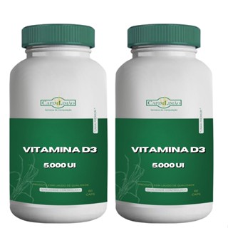 Vitamina D3 5000ui 120 cápsulas