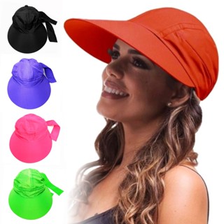 Chapéu Viseira Feminina Moda Verão Varias Cores