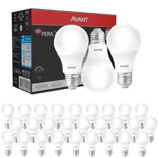 Lâmpada LED Pera 7W Bivolt 6500K com 60 Unidades AVANT