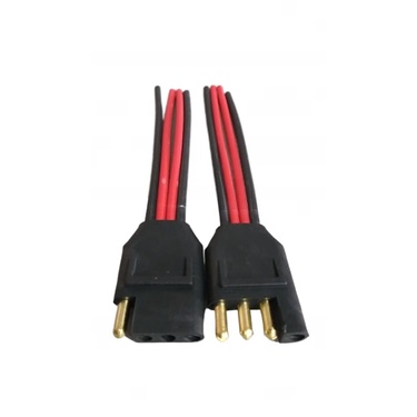 CHICOTE 4 VIAS FIO 4,00MM CONECTOR REFORÇADO  PLUG CAIXA SOM AUTOMOTIVO RESIDENCIAL ELÉTRICA