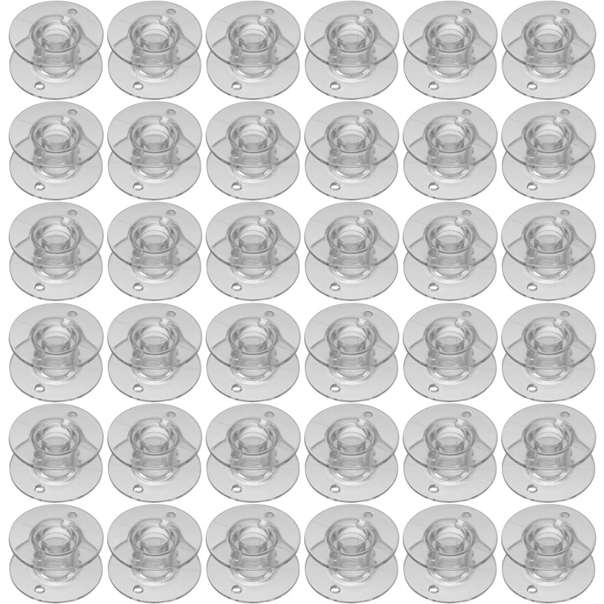 30 Bobinas Carretilhas Plastica Alta Maquina de Costura Domestica em Oferta na Shopee