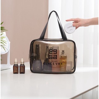 Bolsa De PVC Transparente Para Cosméticos Impermeável Portátil De Média Capacidade Viagem/Produtos De Higiene Pessoal Alex