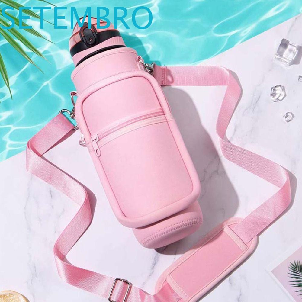 2024-09-01 Capas Para Garrafas De Água , Neoprene Com Bolso/Bolsa Porta-Crossbody De Grand...