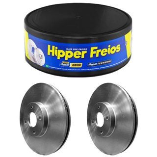Par Disco Freio Grand Siena 2011 A 2018 Dianteiro Ventilado em Oferta na Shopee