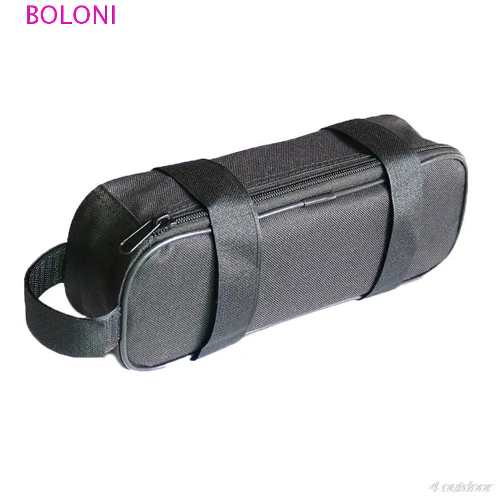 BOLONI Bike Bolsa De Bateria , Controladora De Bicicleta Elétrica De Concha Dura À Prova D'água Armazenamento De Grande Capacidade Preta De Estrada