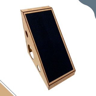Rampa e Arranhador Grande em Mdf 4mm com carpete