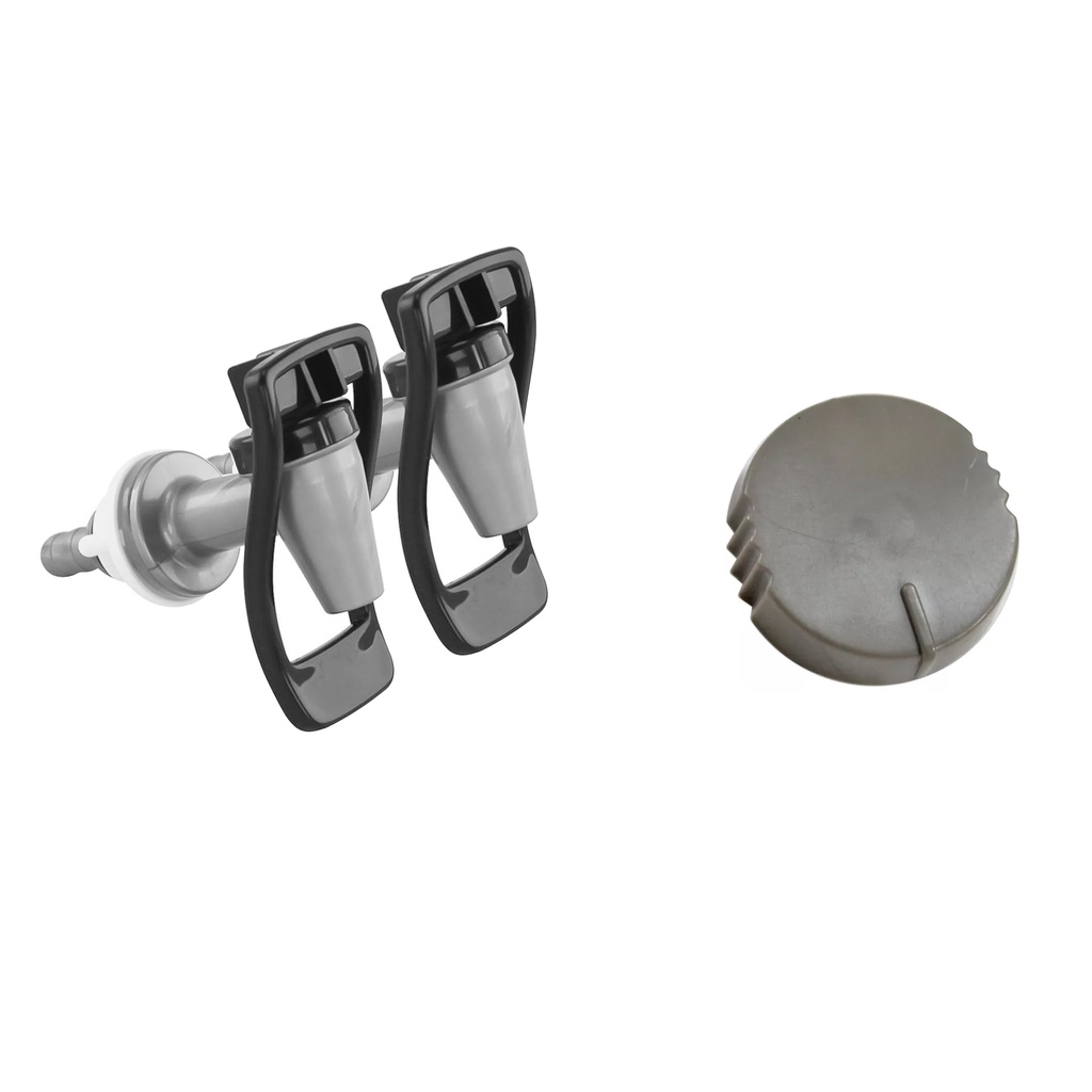 Kit 2 Torneiras Gelagua + Botão do Termostato Esmaltec