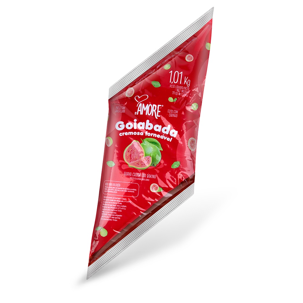 Goiabada Cremosa Forneavel Bisnaga 1,01 Kg Premium Recheio em Oferta na Shopee