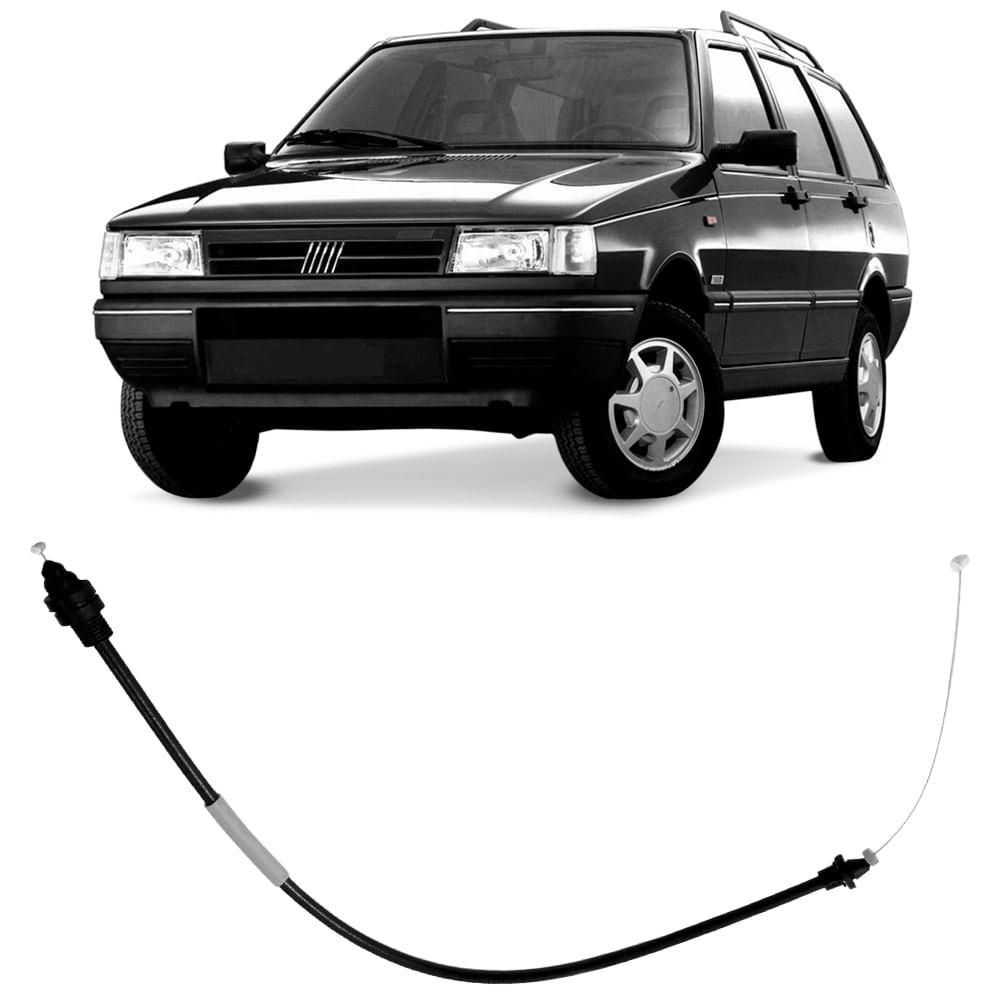Cabo Acelerador 1080mm Fiat Uno Elba Fiorino 1.0 1.5 92 a 96 - Spare Parts and Accessories for Vehicles